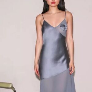Fleur du Mal silk Slip dress